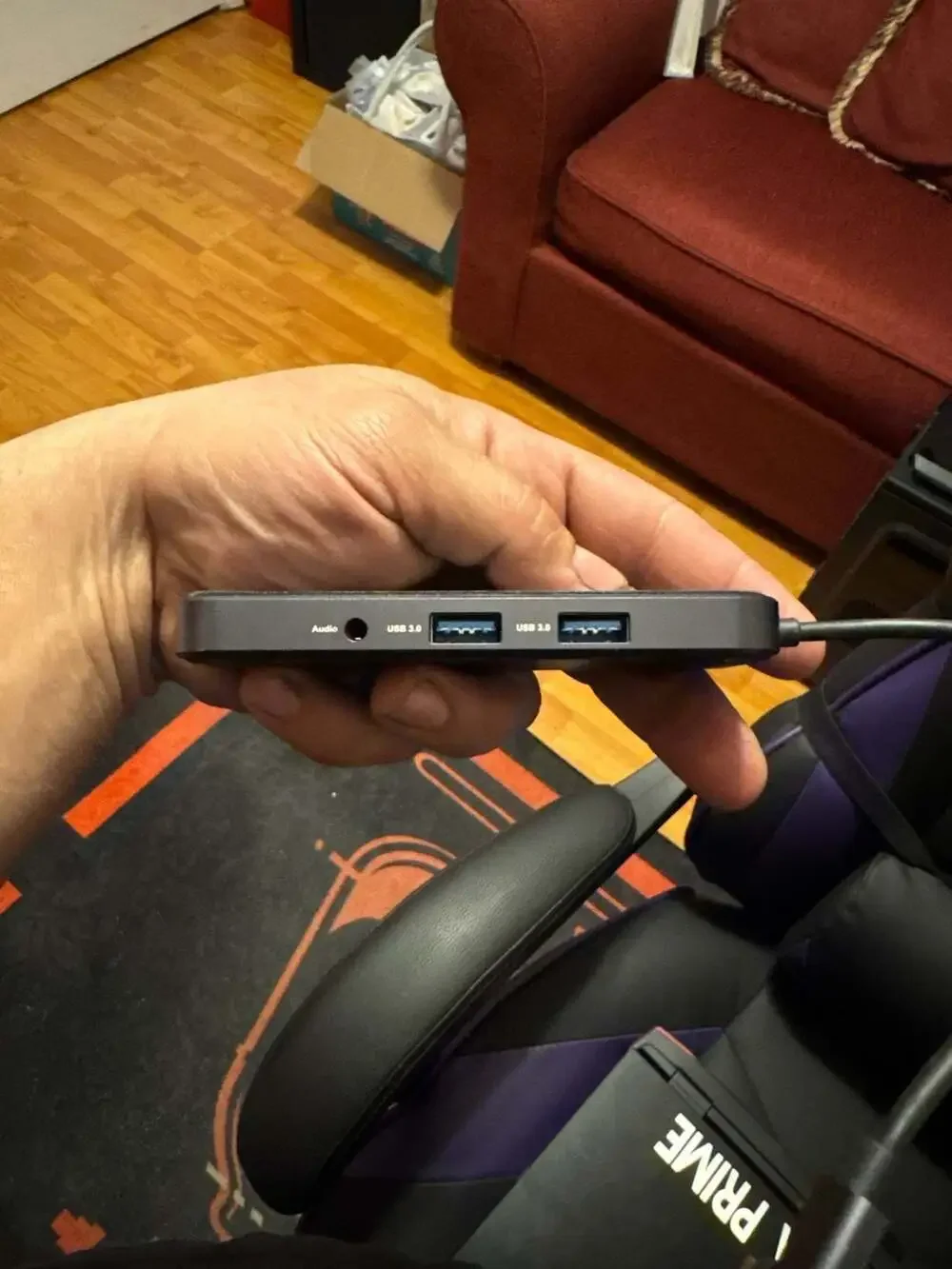 Verbatim USB-C Multiport Hub with HDMI, USB 3.0, SD/TF Card Reader, USB-C PD, an